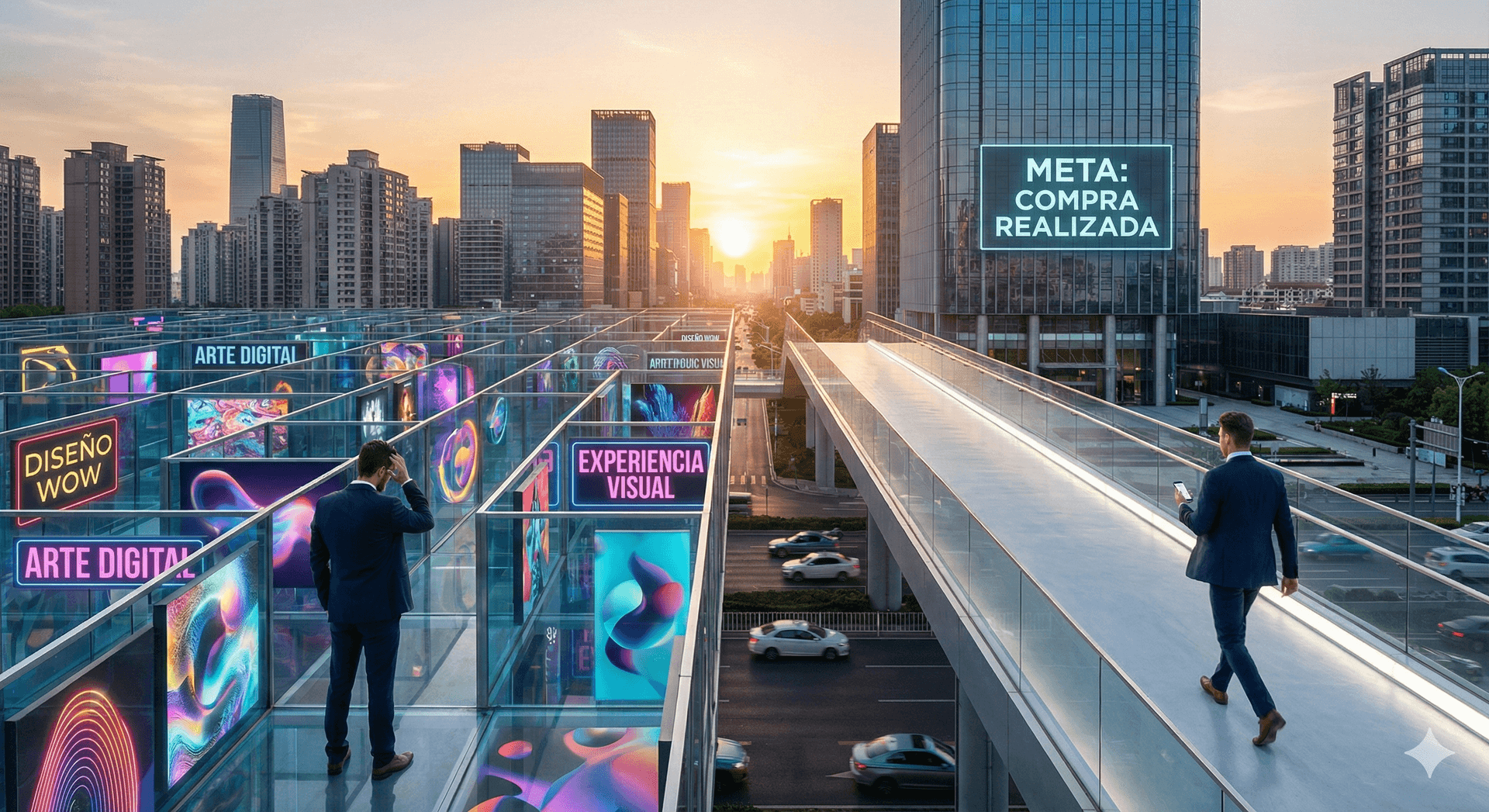 Diferencia entre un diseño estético y un diseño funcional para conversión